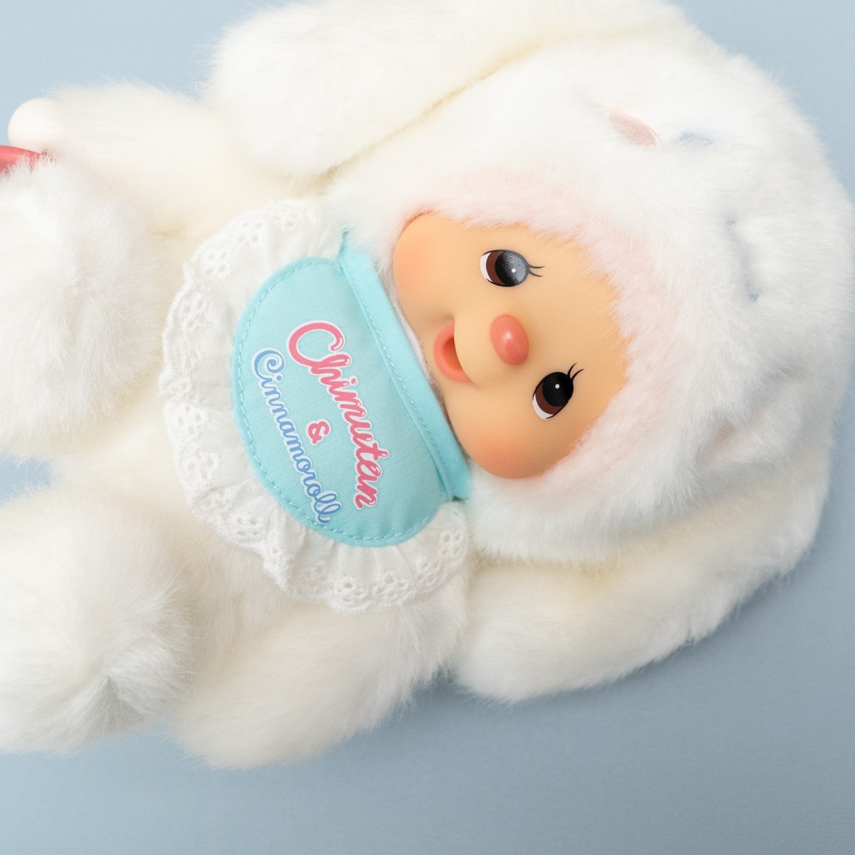 Monchhichi & Cinnamoroll コラボ ぬいぐるみ Sekiguchi Monchhichi Chimutan x Sanrio Cinnamoroll Collab Plush