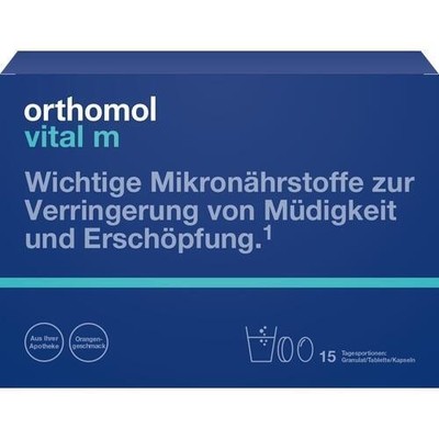ORTHOMOL Vital M Granulat/Kap./Tabl.Kombip.15 Tage, 1 St PZN 01319784