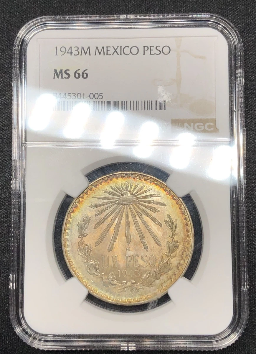 1 Peso 1943 Year Silver Mexican Coins (1905-Now) for sale | eBay