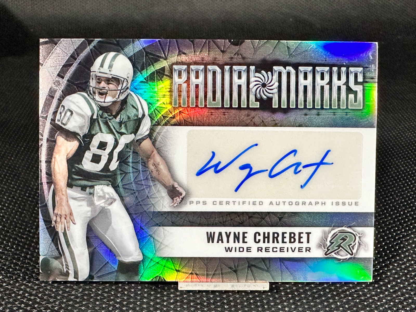 2024 Topps Resurgence  WAYNE CHREBET  Radial Marks Refractor Auto  #RM-WC