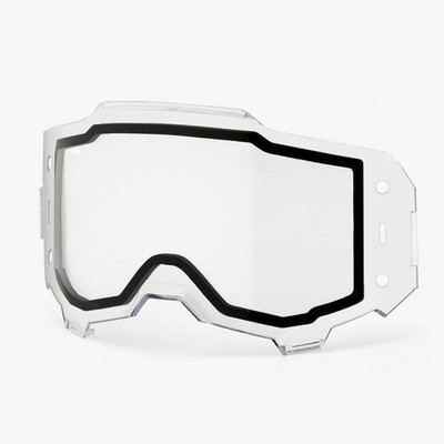 100% Armega Brille Gläser - FORECAST Dual/Enduro (klar)