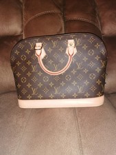 Orig. Louis Vuitton Handtasche ALMA, Canvas M...