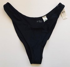 Aerie Women s Swim High Cut Cheekiest Bikini Bottom 1754 2837 Black Size M