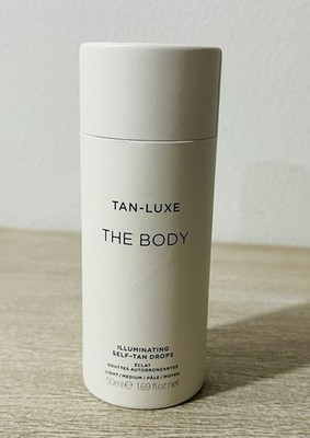 Genuine Tan Luxe The Body Illuminating Self Tan Drops Light/Medium 1.69 Oz