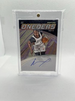2024-25 Panini One And One Oneders Signatures Ausar Thompson Auto /15
