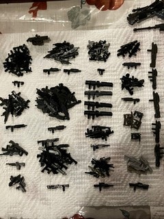 Halo Mega Construx mixed unsc / covenant weapons lot 370