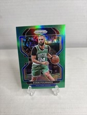 Evan Fournier 2021-22 Panini Prizm NBA Green Prizm #153 Knicks Celtics (CH)