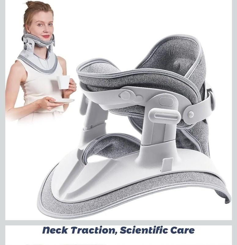 zenopax Cervical Neck Traction Device, Neck Stretcher for Neck Traction and