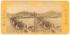 WEST VIRGINIA SV - Civil War - Harpers Ferry & Railroad Bridge - 1860s