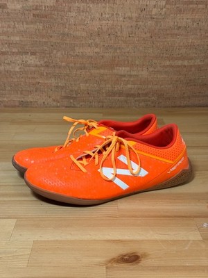 New Balance Visaro Control Indoor Football/Soccer Shoes Size Mens Size 9 Orange