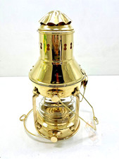 Messing & Kupfer Anker &Ouml;llampe ~ Maritim Maritim Schiff Laterne ~ Bootsleucht...