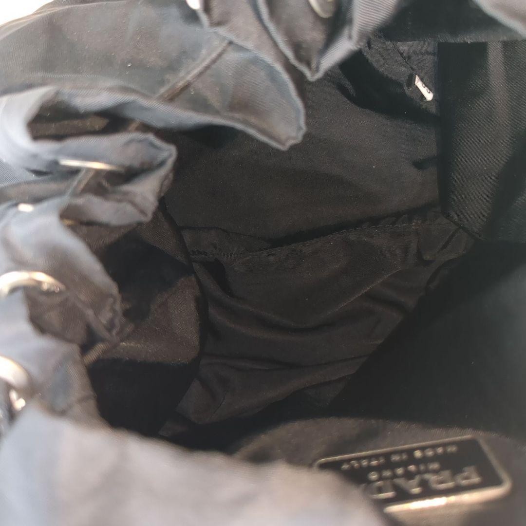 PRADA mini backpack backpack triangle logo nylon … - image 14