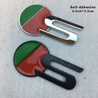 High-Performance Metal Car Emblem, 2-Pack Self-Adhesive for Jaguar F-TYPE/XF/XJL