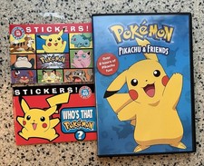 vintage Pok mon stickers And Movie From The 1990 s