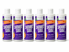 6 X Cylax shower Sudz Citrus & Verbena Body Wash/Shower Gel 250ml Bottles 7.33 per litre