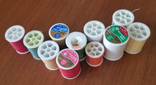 Coats  Clark  Hand Quilting Thread  Multiple Spools. Green, golds, whites