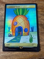 Command Tower / Befehlsturm - FOIL - Secret Lair SpongeBob - NM - EN - MTG Magic
