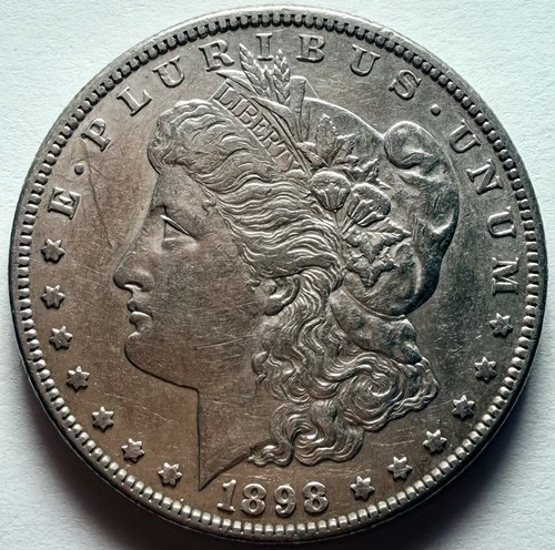 1898-S Morgan Silver Dollar