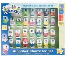 Alphablocks Alphabet Character Set With Sounds & Activity Book Ideal For Kids