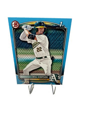 Will Simpson 2025 Bowman 1st Sky Blue Border /499 #BP-35 Athletics