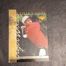 Upper Deck Tiger Woods Tiger’s Tales TT10 2026 Golf Card 22/25