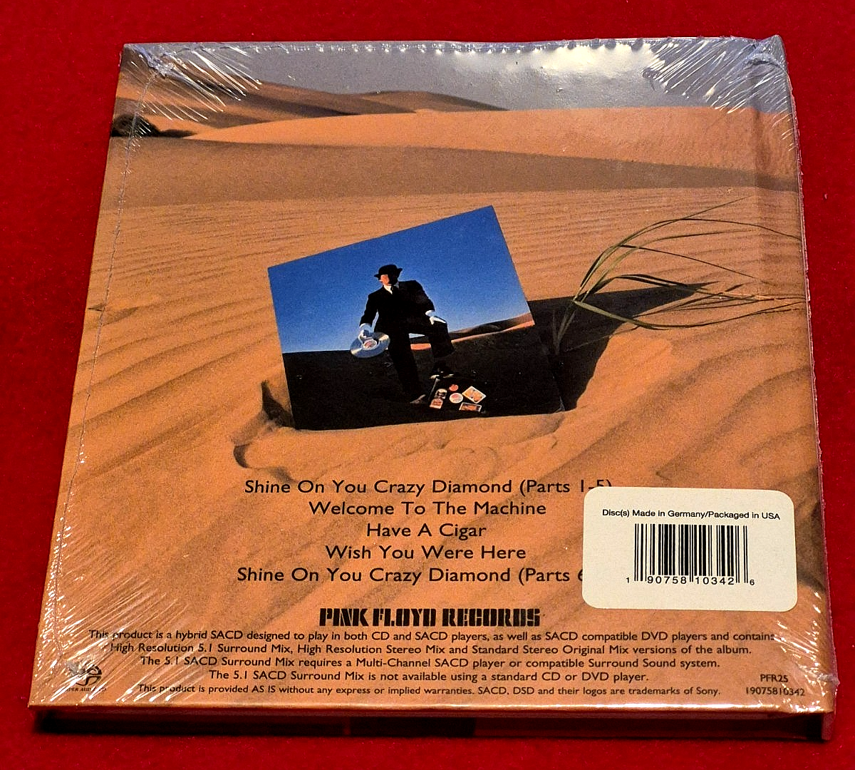 【希少】Pink Floyd Wish You Were Here 【SACD】 Wish You Were Here by Pink Floyd (Super Audio CD (SACD), 2018) for