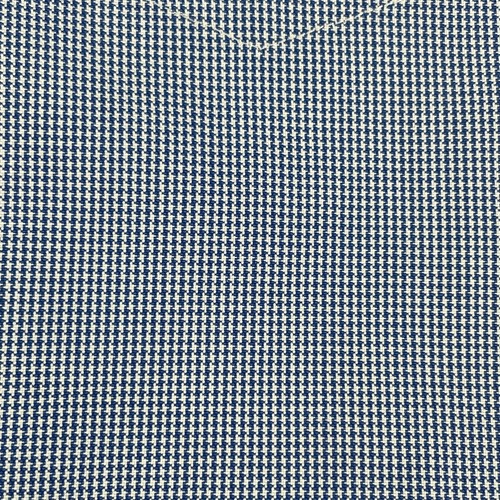 Brooks Brothers camicia uomo 16,5 blu micro pied de poule manica lunga con bottoni - Foto 9 di 12