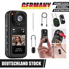 Bodycam Mini Sport Kamera HD 1080P Tragbare Körperkamera 180° Action Kamera
