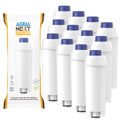 AGUA NEXT 12 Wasserfilter für DeLonghi kompatibel mit DLSC002 SER3017 ECAM ESAM ETAM Serie