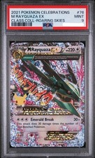 M Rayquaza EX 76/108 Celebrations: Classic Collection Holo for
