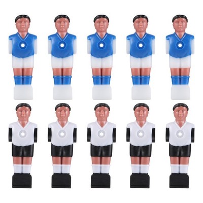  10 Pcs Fußballfiguren Spiel Tisch Brettspiel Foosball -Tischkugeln