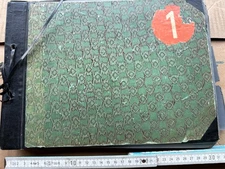 Old photo album, civilian with defects, Rothenburg from 1924, 330