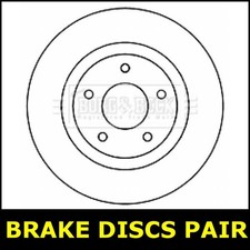 Par de discos de freno delanteros para Jeep Compass Patriot Opt1/2 2.0 ECD ECN ED56