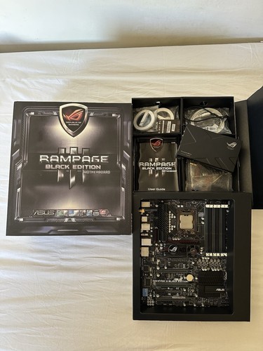 *RARE* Asus Rampage III Black Edition X58 + Intel ES Q4F6 (I7-990X Extreme)