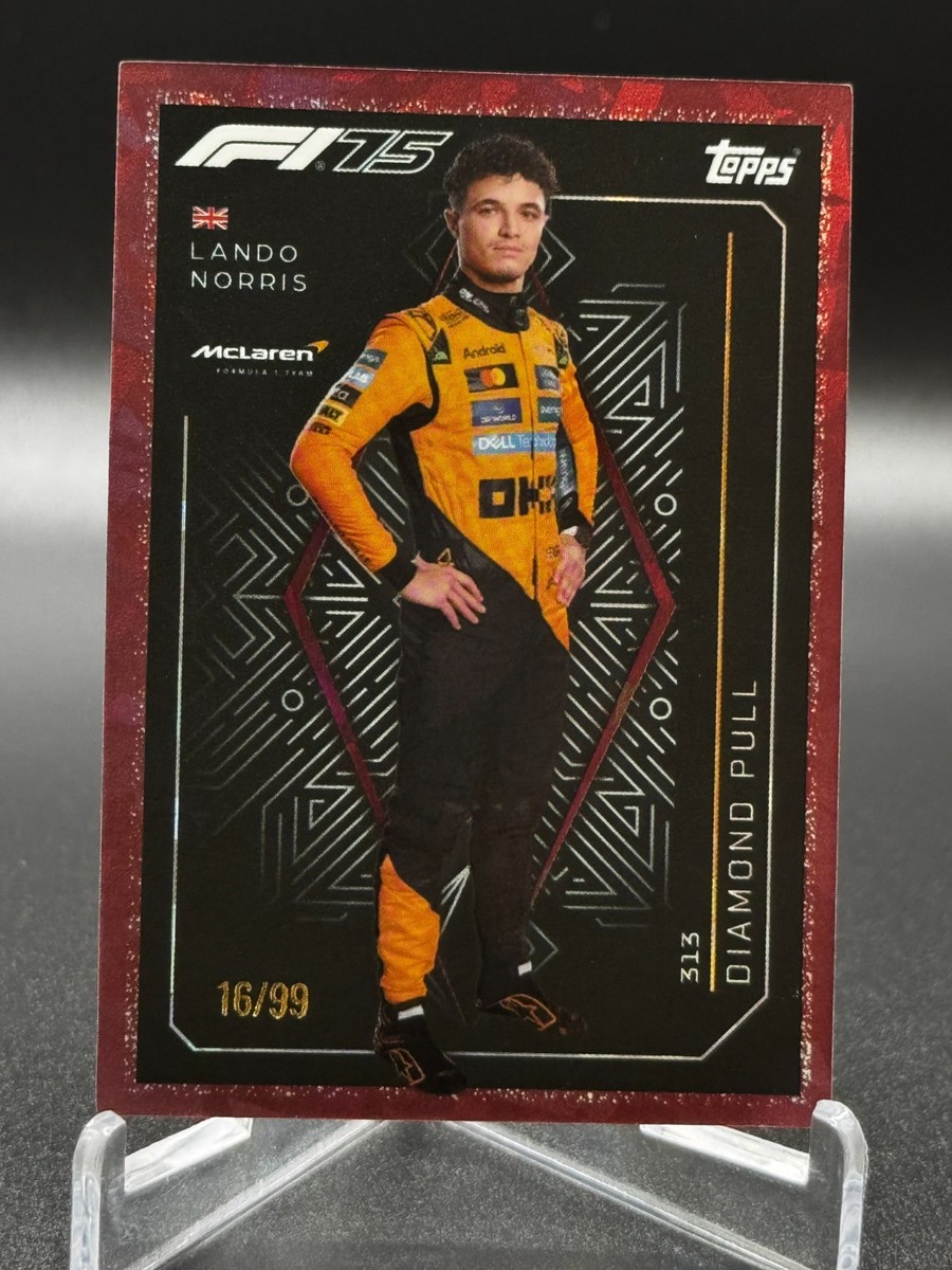 2025 Topps Formula 1 Turbo Attax Lando Norris #313 Diamond Pull