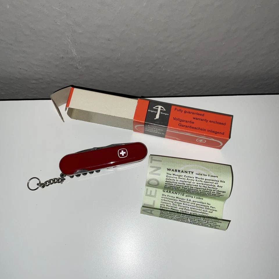Wenger Vintage - Schweizer Taschenmesser - The Genuine Swiss Army Knife - NEU - Bild 2 von 4