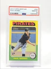 PAUL SKENES 2024 TOPPS HERITAGE HIGH NUMBER ROOKIE #594 B RC PSA 10 Q0004
