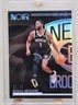 Mikal Bridges /49 2023-24 Panini Noir - Icon Edition #71 Holo Silver