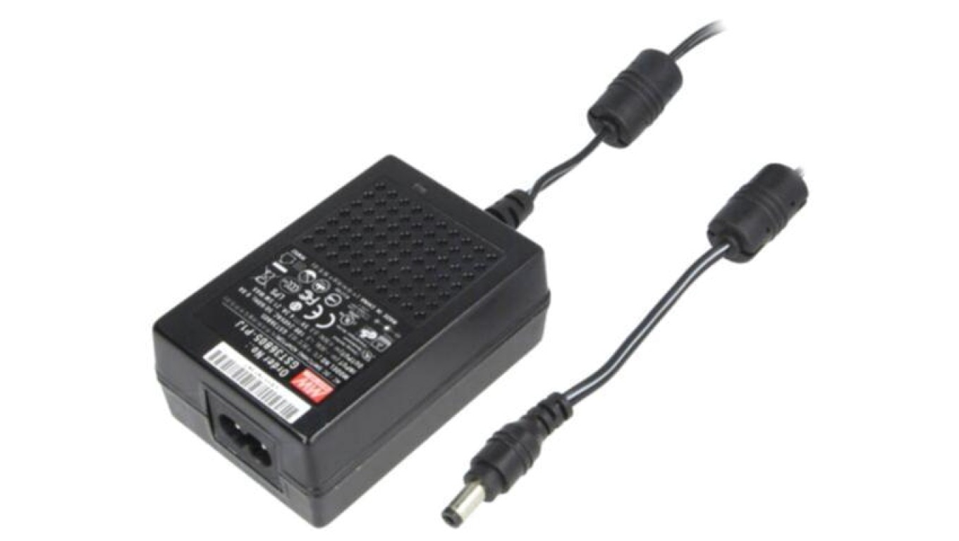 Switching Power Supply, 12VDC, 3A, Output: 5.5/2.1 GST36B12-P1J
