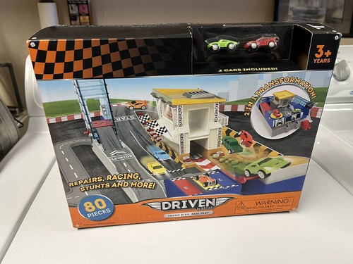 DRIVEN By Battat - Jeu D'Auto Shop & Race Track - Jeu D'Auto