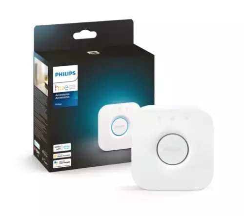 Philips Hue Gen 2 Bridge Control System - 458471 - 324131201801 w/ Power Supply