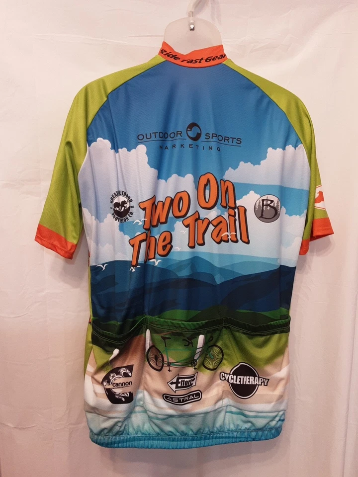 Camiseta de ciclismo para hombre 2xl Two On The Trail Foto 3 de 4