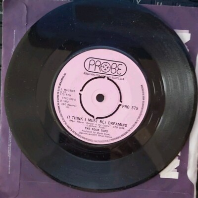 Four Tops ' ( I Think I Must Be) Dreaming 'MOTOWN  579 Excellent Condition  45