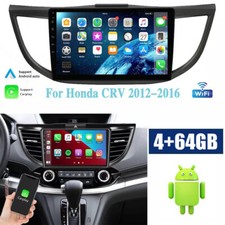 64G 10in For Honda CRV 2012-2016 Wireless Carpaly/Auto Android13 Car Radio BT HD