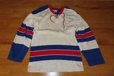 Vintage 1960's Athletic Knitwear (Hialeah, FLA) Label - Hockey (SM) Jersey Ties
