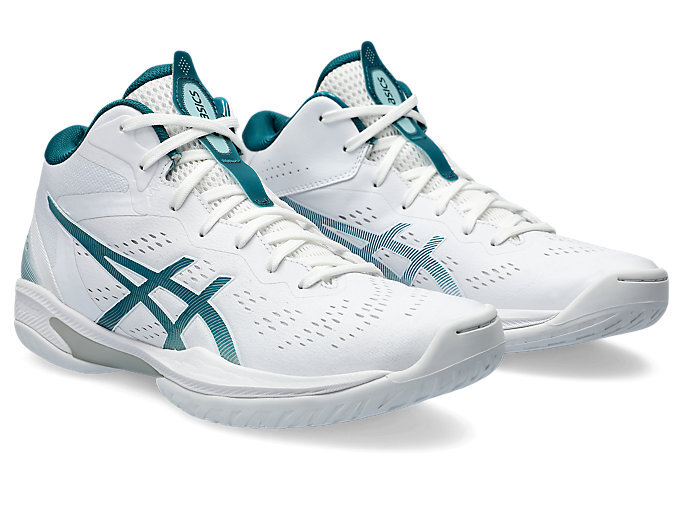 シューズ(女性用) ASICS GELHOOP V14 NARROW ASICS アシックス GELHOOP V14【NARROW】(ホワイト/プリズム