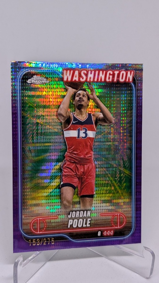 Jordan Poole サインカード /25枚限定 2021-22 Onyx Authenticated Vintage JORDAN POOLE AUTO