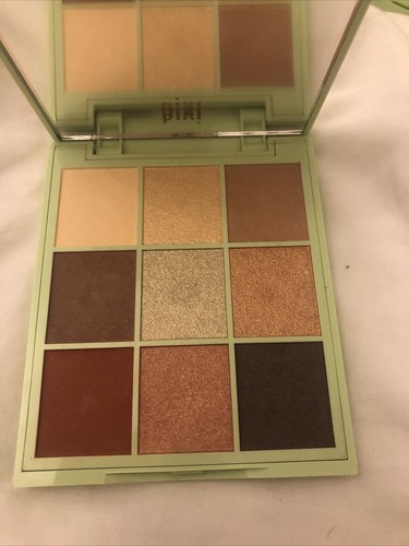Pixi Eye Effects - Eye Shadow Palette In Hazelnut Haze - 9 Colours & Mirror NEW - Picture 2 of 3