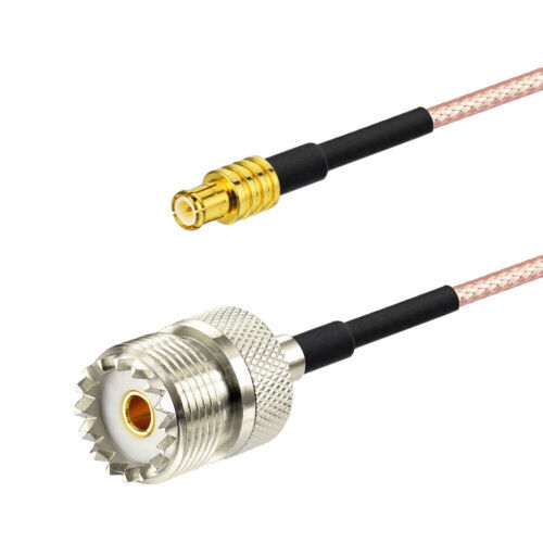 2 Pz UHF SO239 Jack Femmina A UHF PL259 Connettore