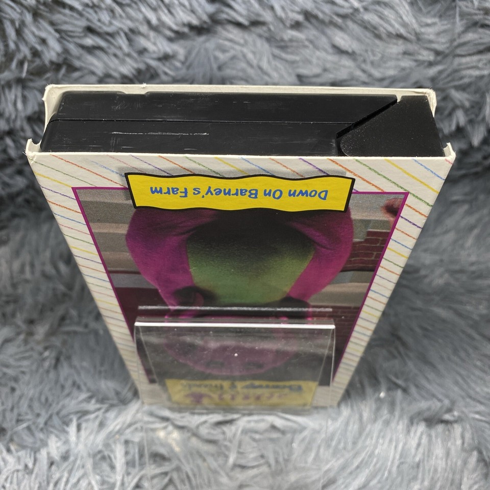 Barney & Friends - Down on Barney's Farm VHS Tape 1992 Lyons John David ...